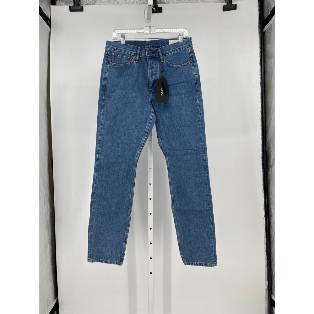 rag & bone Mens Fit 1 Skinny Jeans 32 Indigo Aero Stretch Denim MED21F1224LCIN
